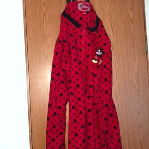 Disney Mickey Mouse footed onesie